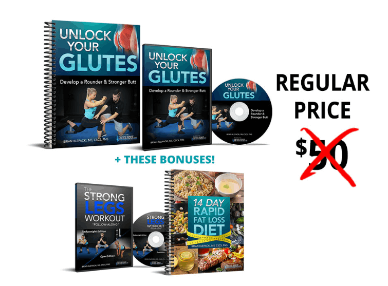 Unlock Your Glutes course Offer Option 1